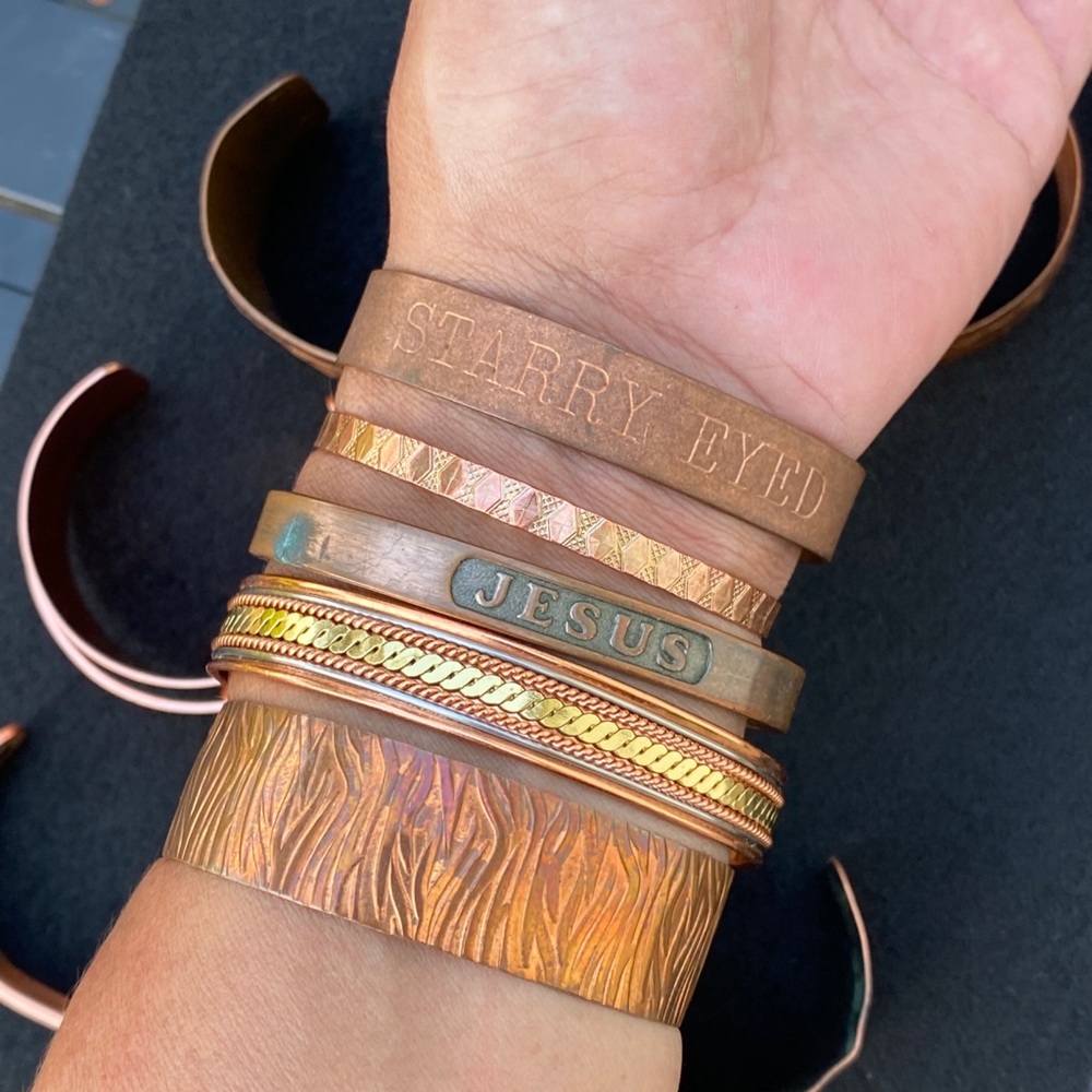 Bundle of 12 Copper Bracelets - Picture 9 of 13